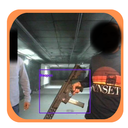 Detecção de arma — exemplo 2